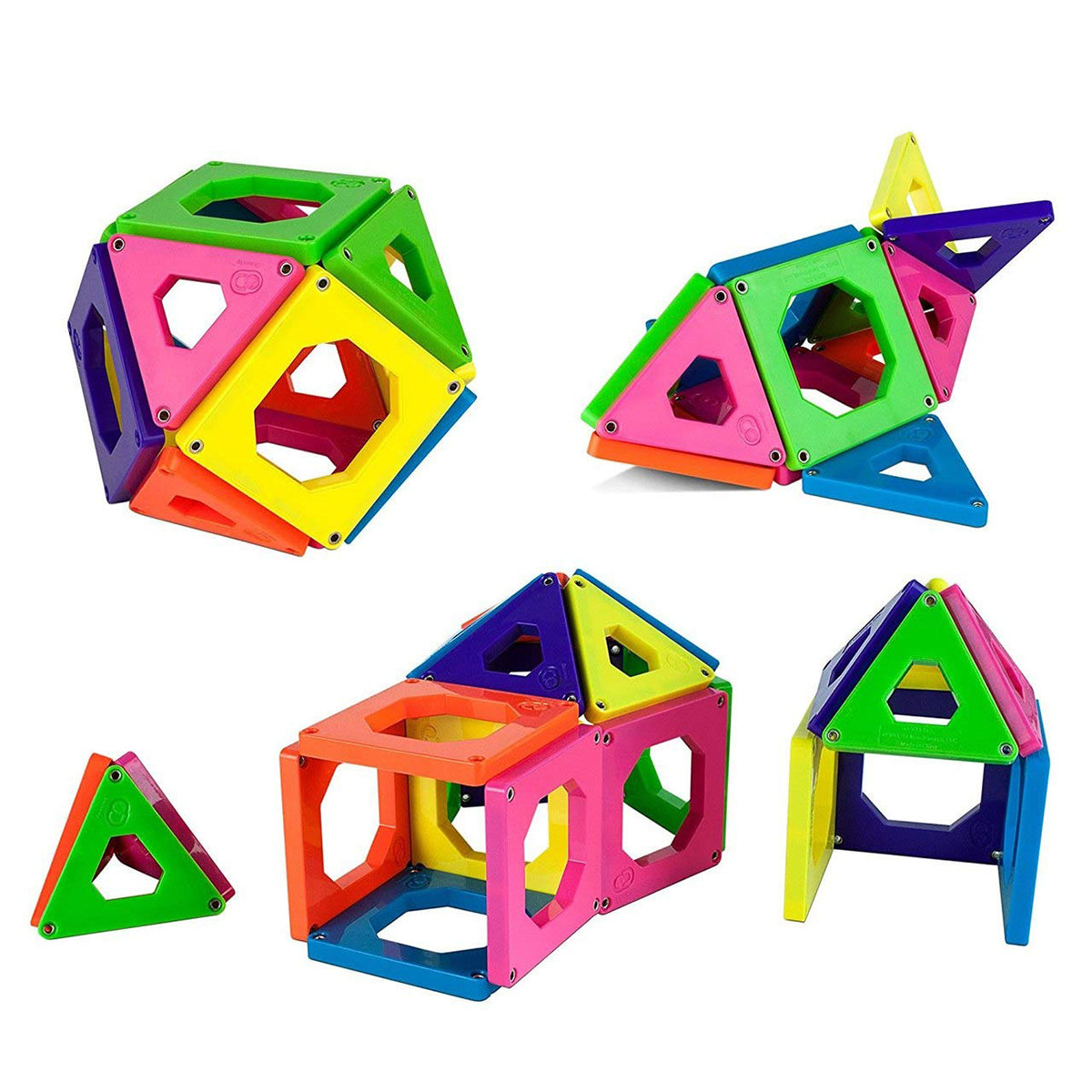 Discovery Mindblown STEM Magnetic Tiles Toys