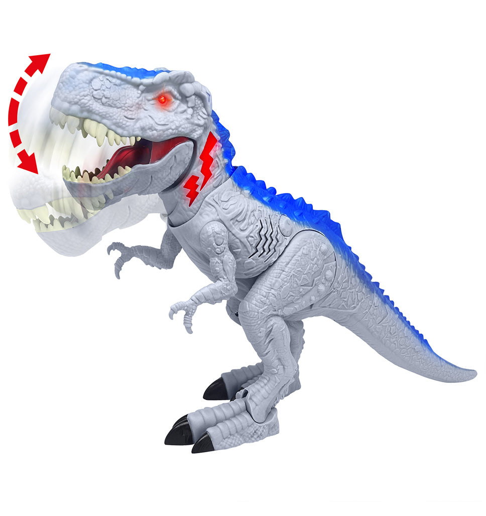 Mighty Megasaur Battery Operated Walking Dinosaur Megahunter Toy - 2 Assorted