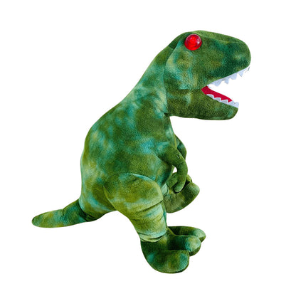 Mighty Megasaur King Size T-Rex 18 Inches Roaring and Talk Back Light & Sound Stuffed Toy Giant Dinosaur Plush with Interactive Features