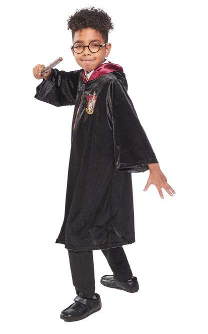 Rubie's Licensed Warner Brothers Harry Potter Deluxe Unisex School Robe Child Book Week and World Book Day Costumes