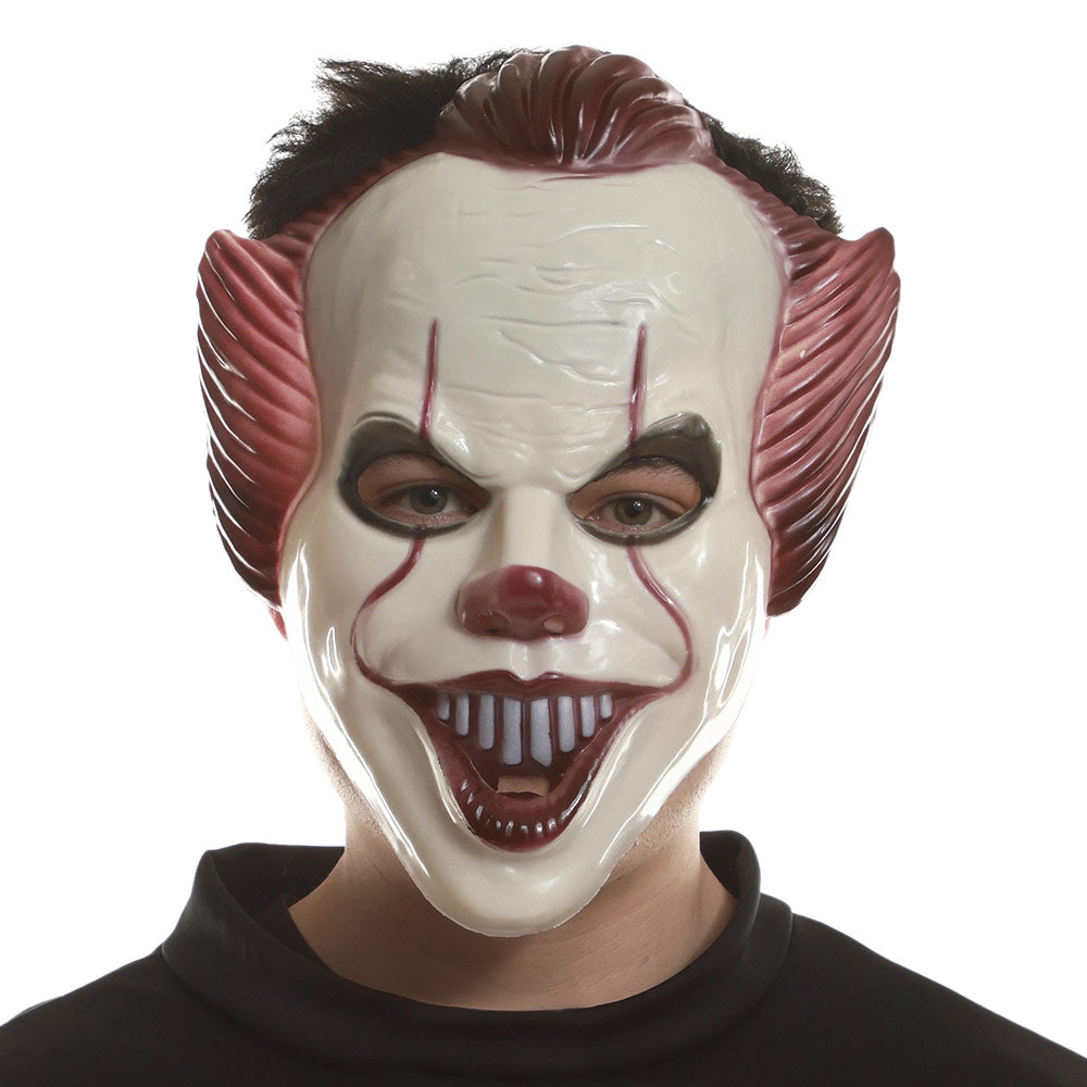 Mad Toys Evil Clown Mask Halloween Costume Accessory