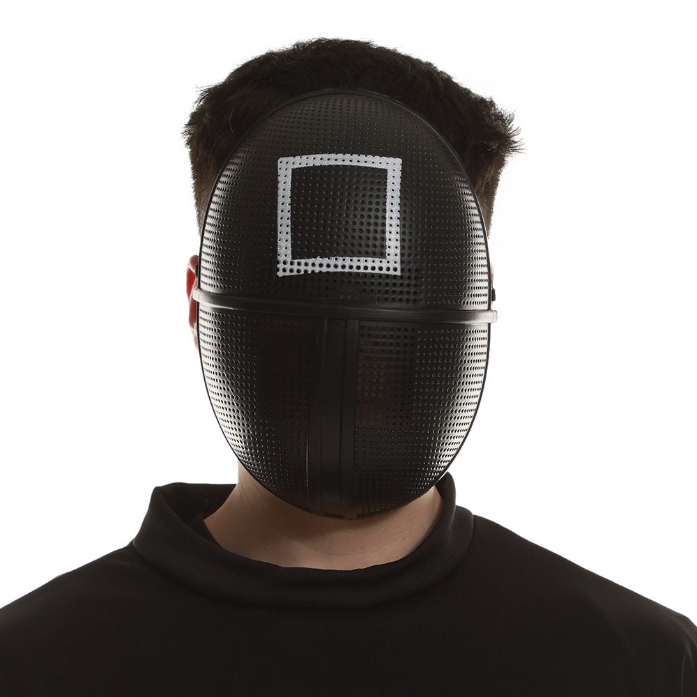 Mad Toys Square Game Guard Mask Halloween Costume Accessory