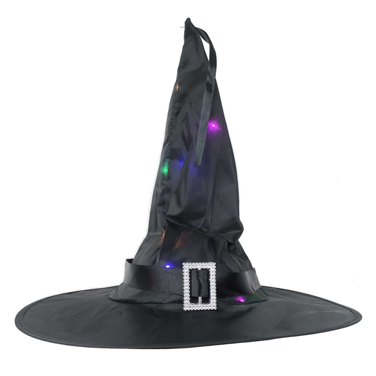 Mad Toys Light Up Witch Hat Halloween Costume Accessory Battery Included