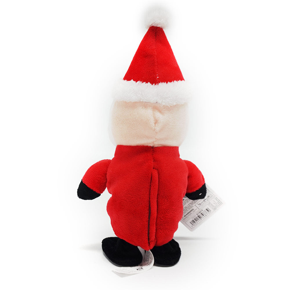 Festive Santa Walk and Sing Christmas Plush Toys