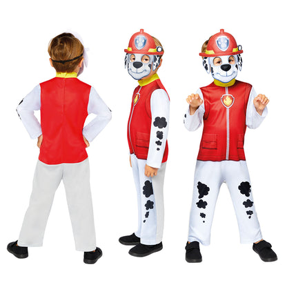 Amscan Official Nickelodeon Paw Patrol Marshall Kids Cosplay Dress-Up Roleplay Child Costume