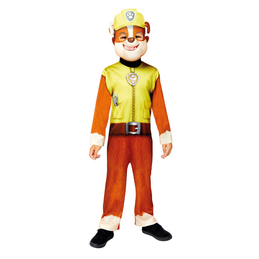 Amscan Official Nickelodeon Paw Patrol Rubble Kids Cosplay Dress-Up Roleplay Child Costume