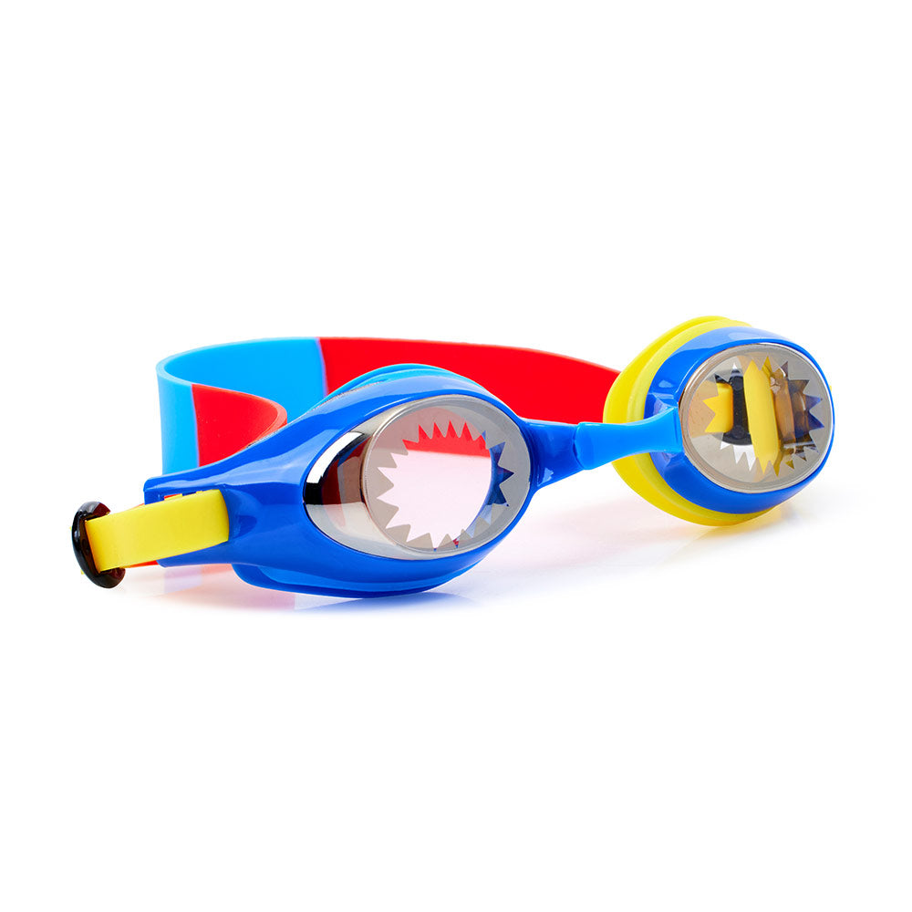 Aqua2ude Superhero Yellow Swim Goggles for Kids