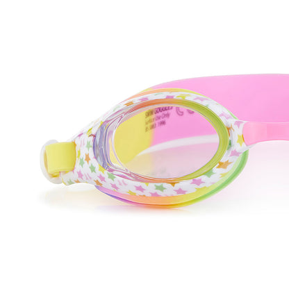 Aqua2ude Printed Purple Stars Swim Goggles for Kids