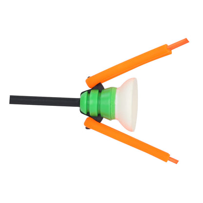 Zing Air Storm Wrist Bow Launcher Set with Zartz Suction-Cup Arrows Fast-Load Wearable Shooter, 40ft Power Range, Adjustable Straps, Action Toy for Kids Ages 8+