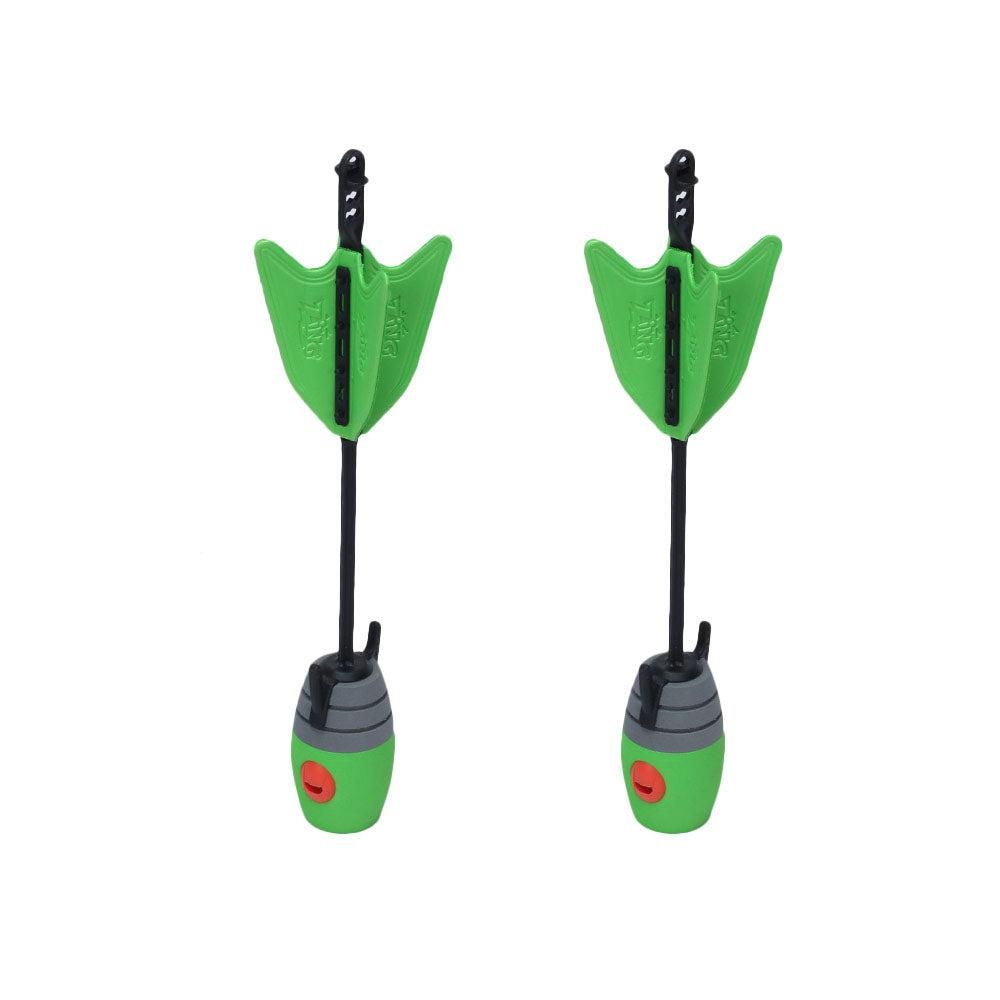 Zing Hyper Strike Original Z-TEK Bow Power Launcher Set 155ft Extreme Range, Dual Zonic Whistle Arrows, Fast-Load Bungee System for Teens Ages 14+