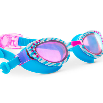 Bling2o Cleo in Bella Blue Girl Kids' Swim Goggles