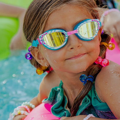 Bling2o Cleo in Bella Blue Girl Kids' Swim Goggles