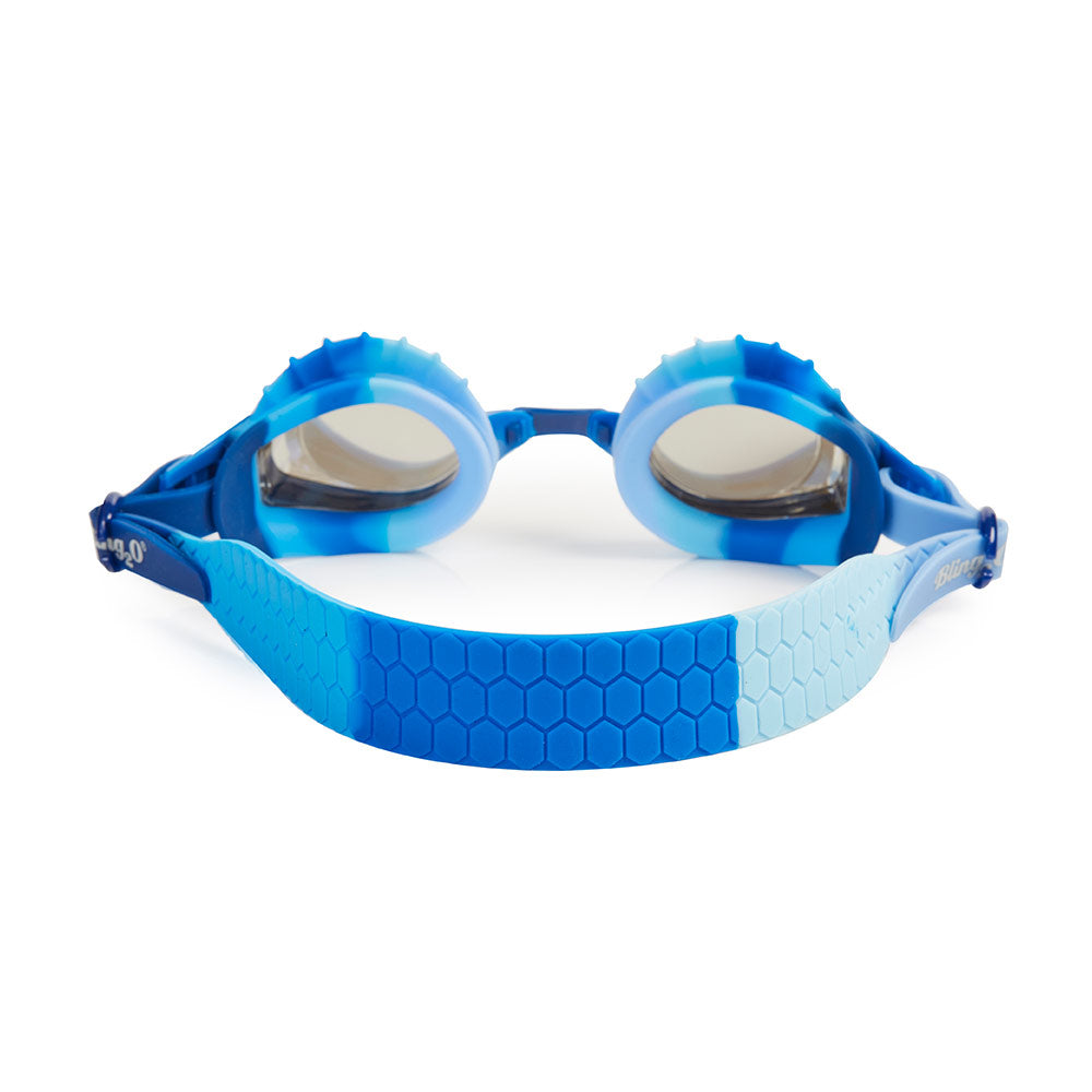 Bling2o Blue Dragon Draco Swim Goggles for Kids