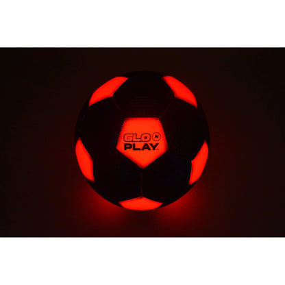 Glo N Play™ LED USB-C Rechargeable Light Up Holographic Football Size 5 (Pump Included)