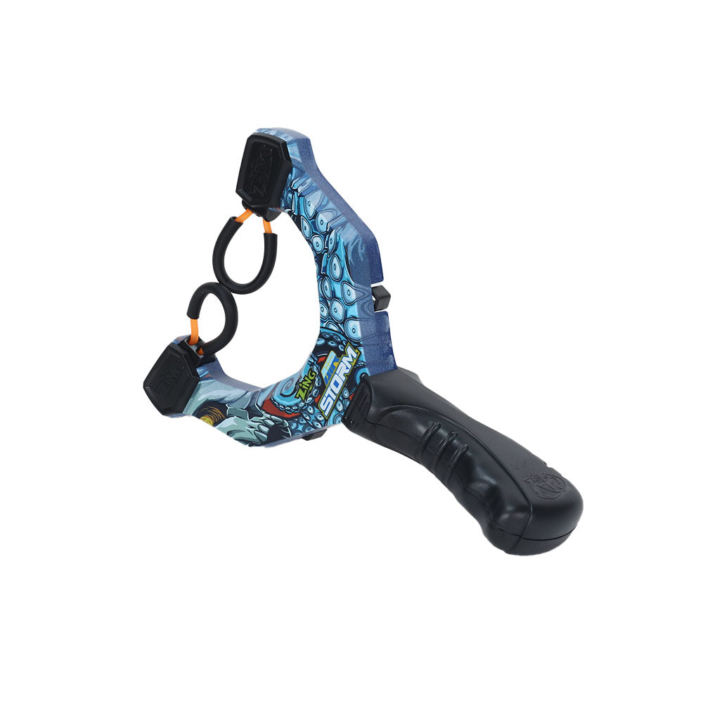 Zing Hyper Strike Zing Shot Power Launcher Set 50ft High-Velocity Whistle Blaster, Fast-Load Bungee Action, Precision Shooting Toy for Teens Ages 14+