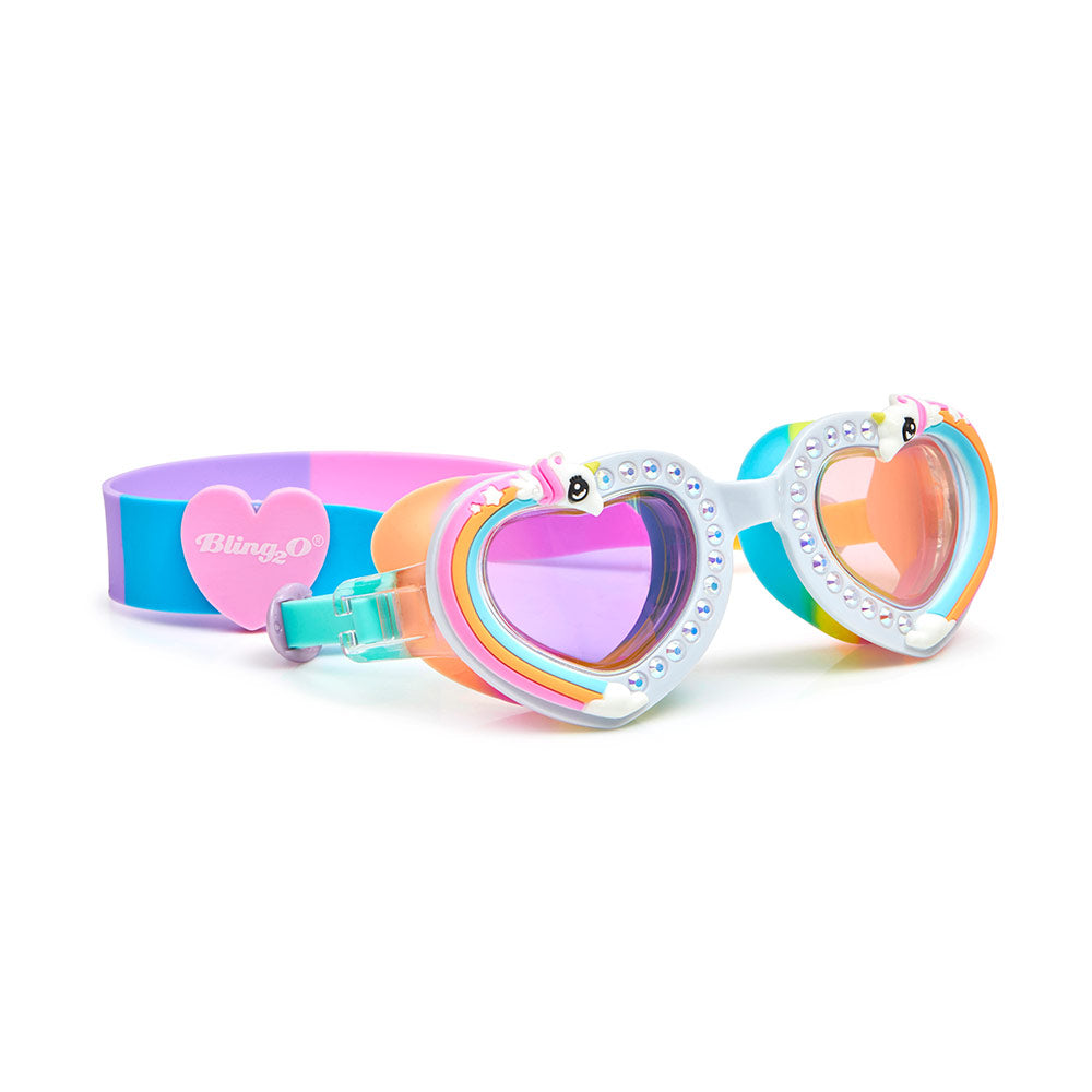 Bling2o Pony Ride Magical Ride Rainbow Swim Goggles for Kids