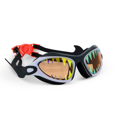 Bling2o Great Bite White Megamouth Kid's Swim Goggles