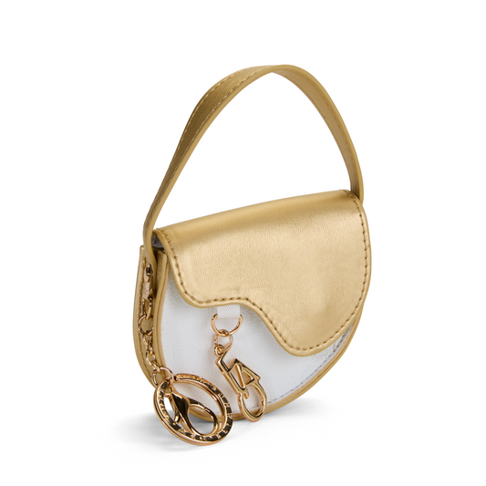 FAO Schwarz® Mini Spring St. Saddle Bag Keychain