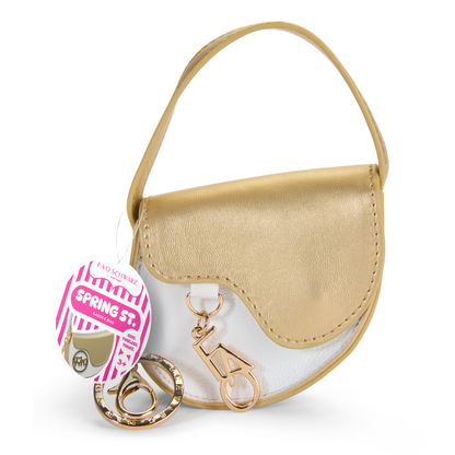 FAO Schwarz® Mini Spring St. Saddle Bag Keychain