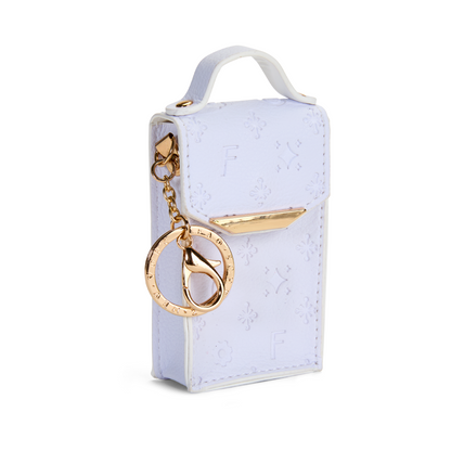 FAO Schwarz® Mini Rockefeller Top Handle Tote Keychain