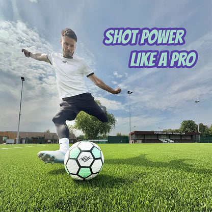 Wingrove Sports Creations Power Ball Football – Size 4 Lightweight Trick & Skills Ball for Kids and Teens