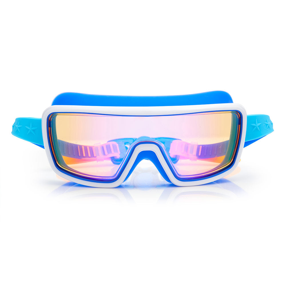 Bling2o Nanobot Navy Prismatic Swim Goggles for Kids