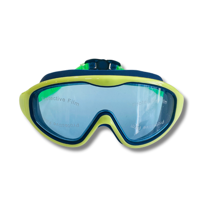 Bling2o Nile Green Storm, Anti Fog, No Leak, Non Slip and UV Protection Kids Swim Goggles