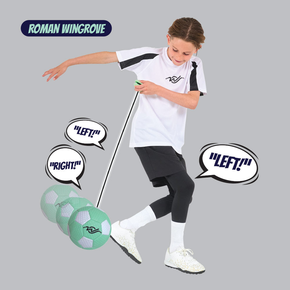 Wingrove Sports Creations Size 3 Training Ball Football with Interactive Voice Command