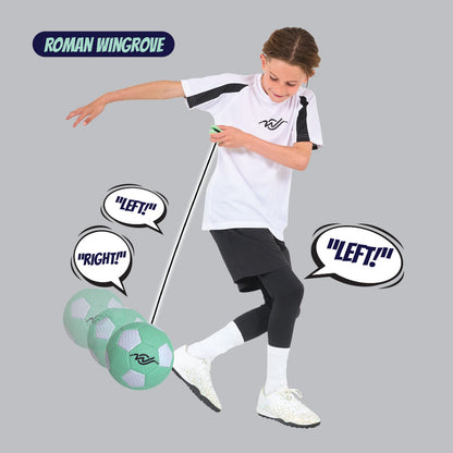 Wingrove Sports Creations Size 3 Training Ball Football with Interactive Voice Command