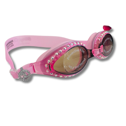 Bling2o Peaceful Pink Tranquility, Anti Fog, No Leak, Non Slip and UV Protection Kids Swim Goggles