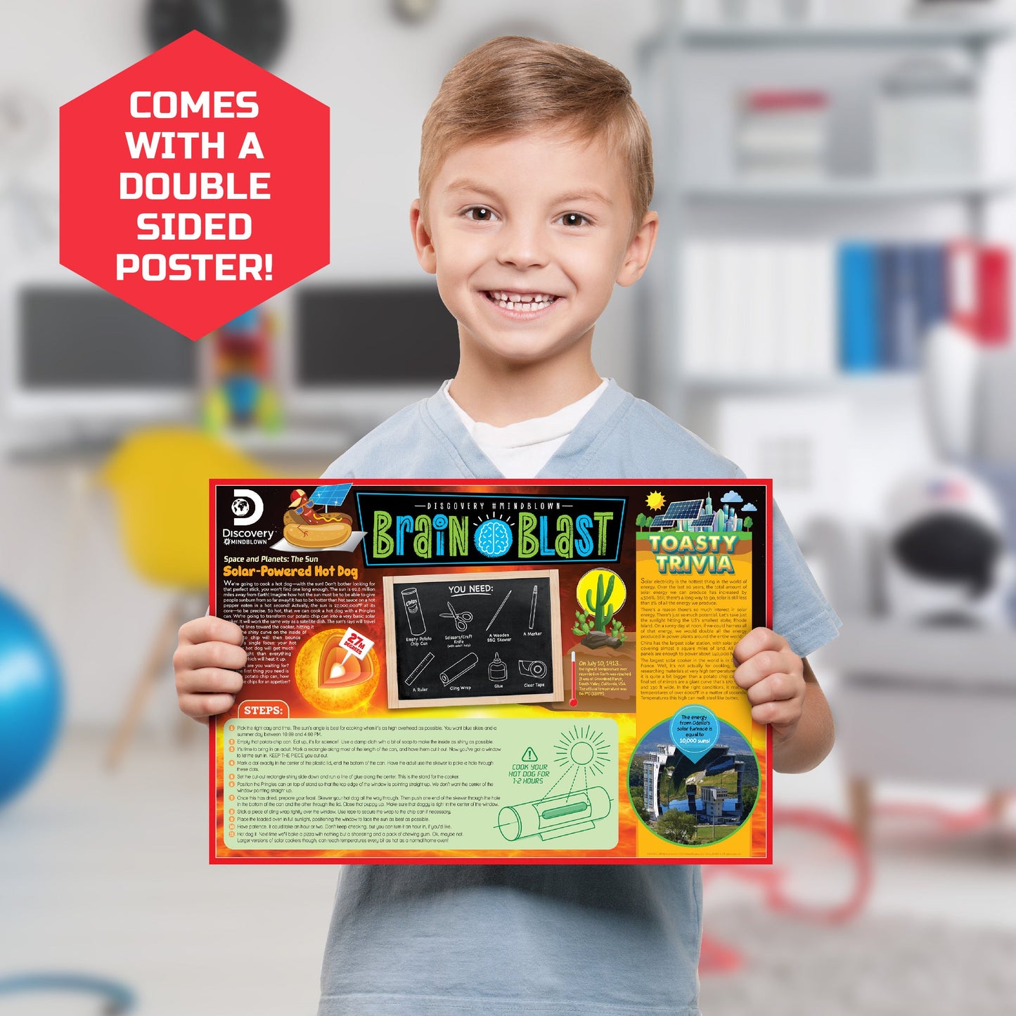 Discovery Mindblown Early Engineers 88-Piece Toy Building Set