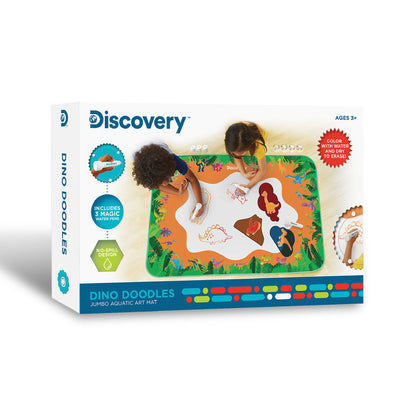 Discovery Kids Dino Doodles Jumbo Aquatic Drawing Art Mat