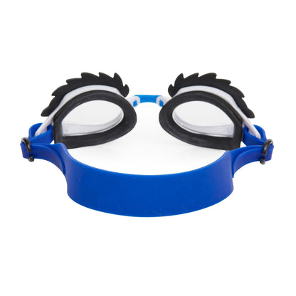 Bling2o Uncle Hairy Furry Swim Goggles White Strap