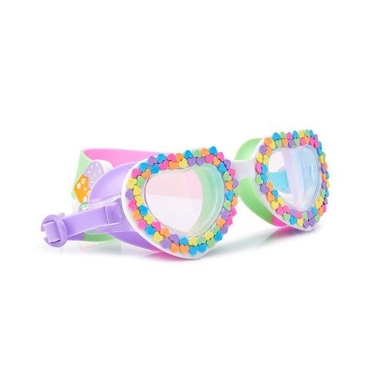 U Rock Rainbow Kids Swim Goggles – Anti-Fog, UV Protection, No Leak, Latex-Free Silicone, Colourful with Hard Case, Ages 8+