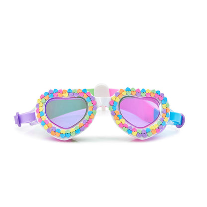 U Rock Rainbow Kids Swim Goggles – Anti-Fog, UV Protection, No Leak, Latex-Free Silicone, Colourful with Hard Case, Ages 8+