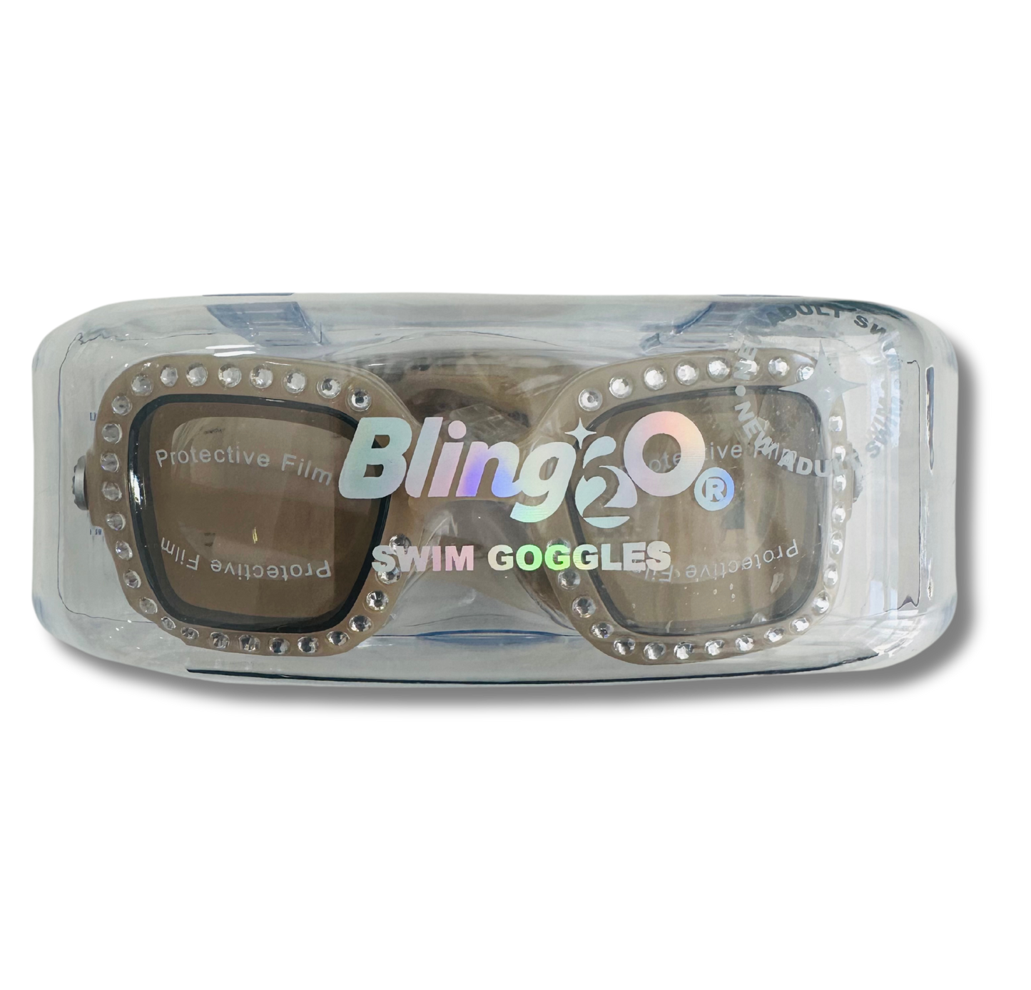Bling2o Opal Vibrancy, Anti Fog, No Leak, Non Slip and UV Protection Kids Swim Goggles