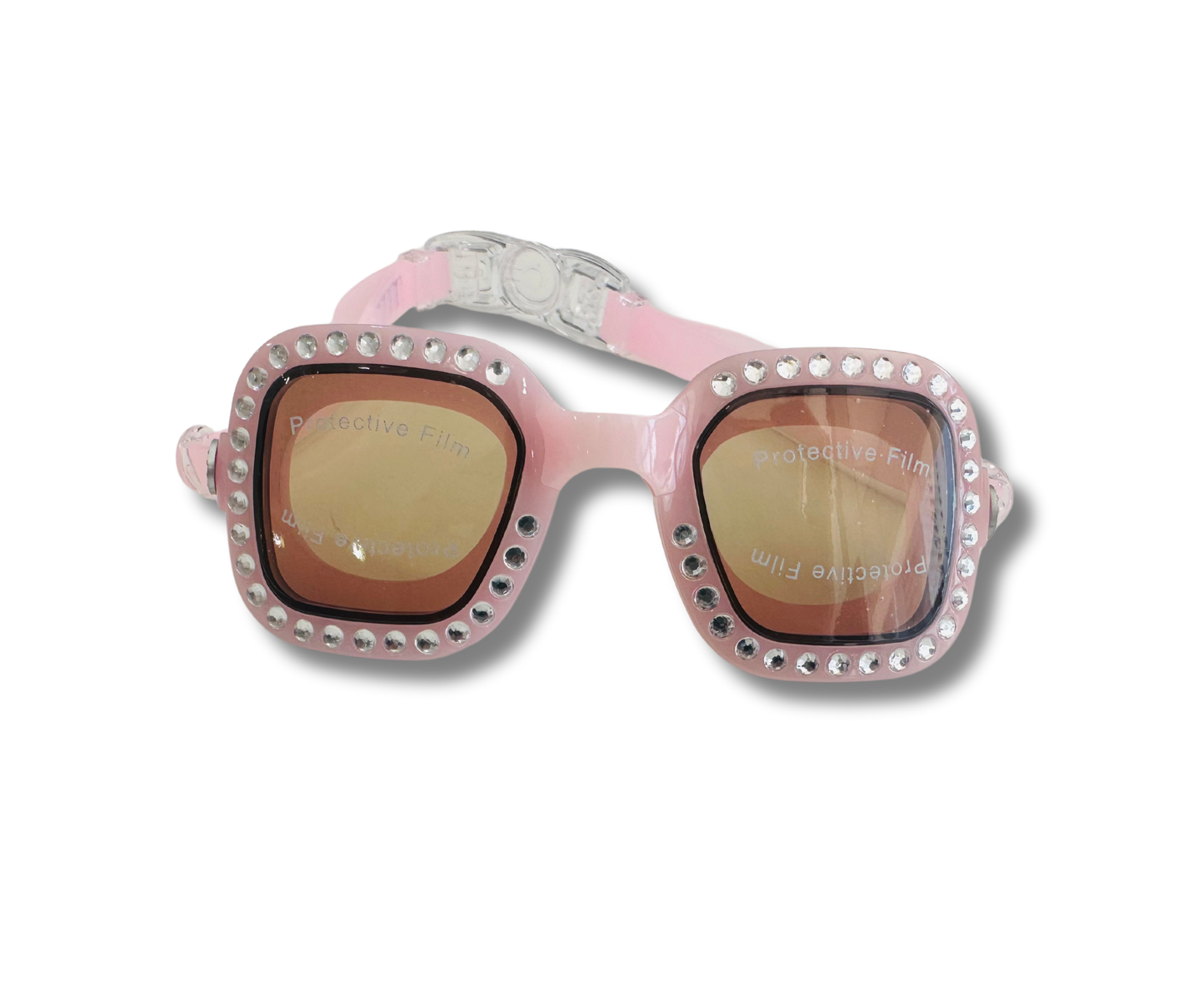 Bling2o Rose Quartz Vibrancy, Anti Fog, No Leak, Non Slip and UV Protection Kids Swim Goggles