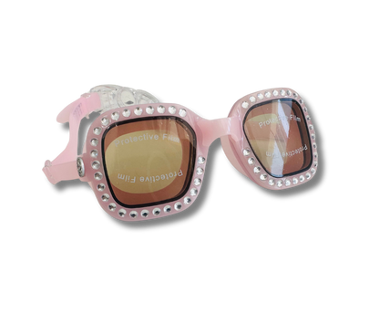 Bling2o Rose Quartz Vibrancy, Anti Fog, No Leak, Non Slip and UV Protection Kids Swim Goggles