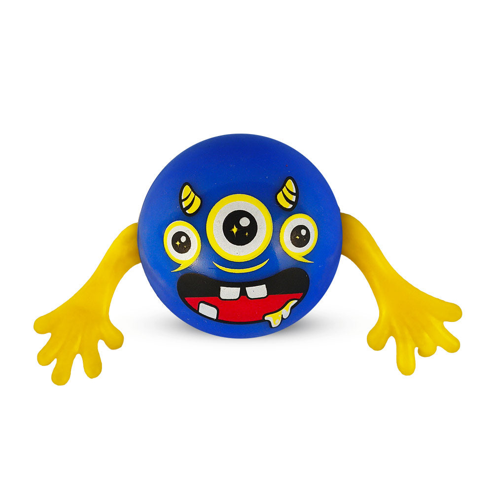 Zing Hairazin Hedz Armeez Stretchy Sticky Figures Bounce & Connect Collectibles, Assorted Colours, Interactive Sensory Toy for Kids Ages 5+