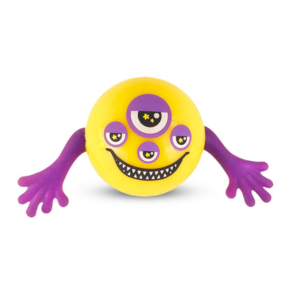 Zing Hairazin Hedz Armeez Stretchy Sticky Figures Bounce & Connect Collectibles, Assorted Colours, Interactive Sensory Toy for Kids Ages 5+