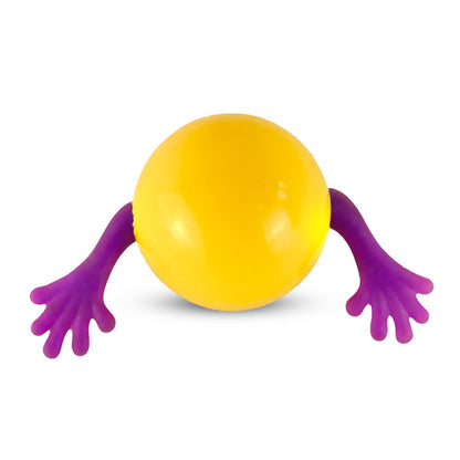Zing Hairazin Hedz Armeez Stretchy Sticky Figures Bounce & Connect Collectibles, Assorted Colours, Interactive Sensory Toy for Kids Ages 5+