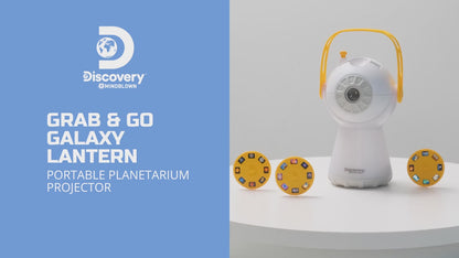 Discovery Mindblown Portable Planetarium Projector Grab and Go Galaxy Lantern