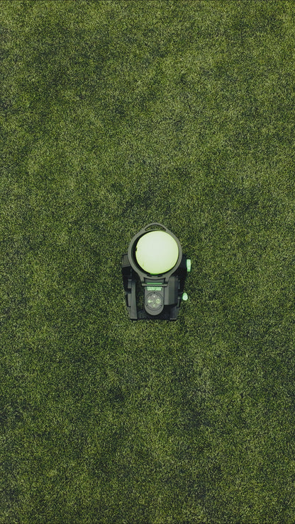 Strikesphere Soccer Launcher Smart Football Training Customisable Universal Launcher for Volleys, Control & Precision, Fires up to 13ft, LED Audio Countdown