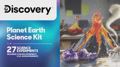 Discovery™ Planet Earth Science Kit, STEM Experiment Toy for 8+ Years