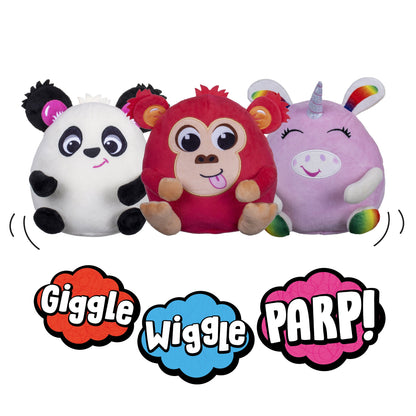 Monkey - Windy Bums Cheeky Wiggly Jiggly Giggly Plush Toy for Kids