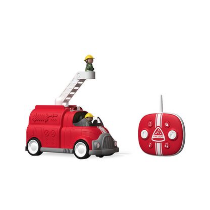 Sharper Image Remote Control Fire Engine Lights and Sounds Car Toy
