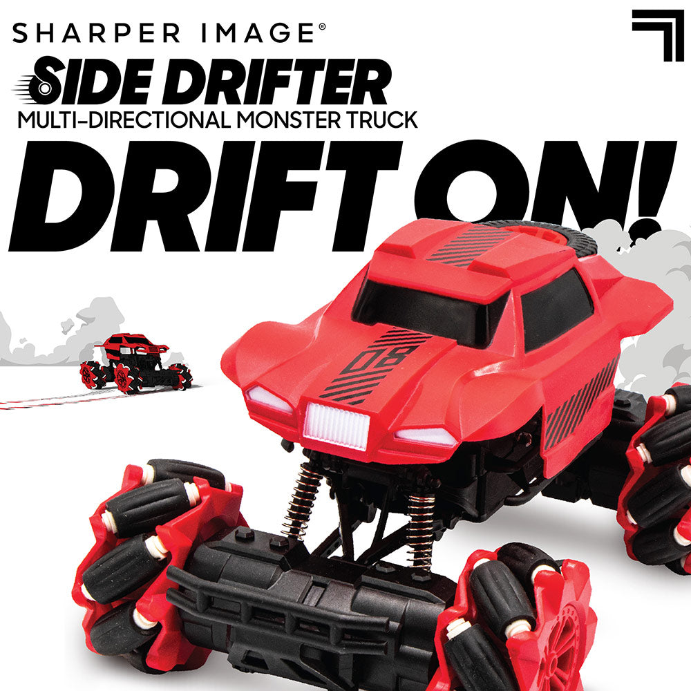 Sharper Image RC Side Drifter Monster Truck Toy