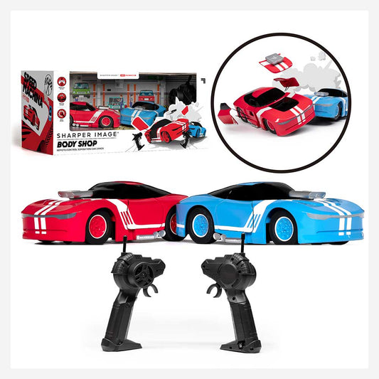 Sharper Image RC Demolition Derby Car 2 Pack Speed Sports Racing Club Cars