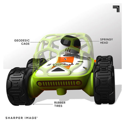 Sharper Image Remote Control Glow In The Dark Orbit Tumbler Car Toy