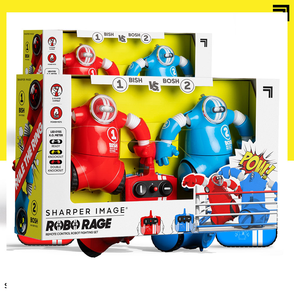 Sharper Image Robo Rage RC Robot Fighting Set